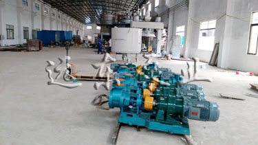 金银河设备配套远东高粘度泵现场展示 金银河设备配套远东高粘度泵现场展示