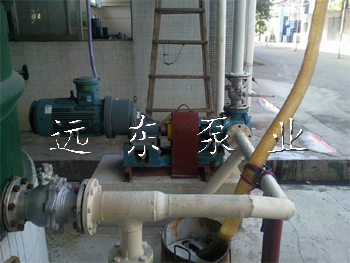 朗腾聚氨酯树脂泵现场拍摄