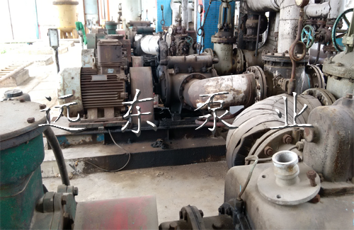 沥青泵用户现场图