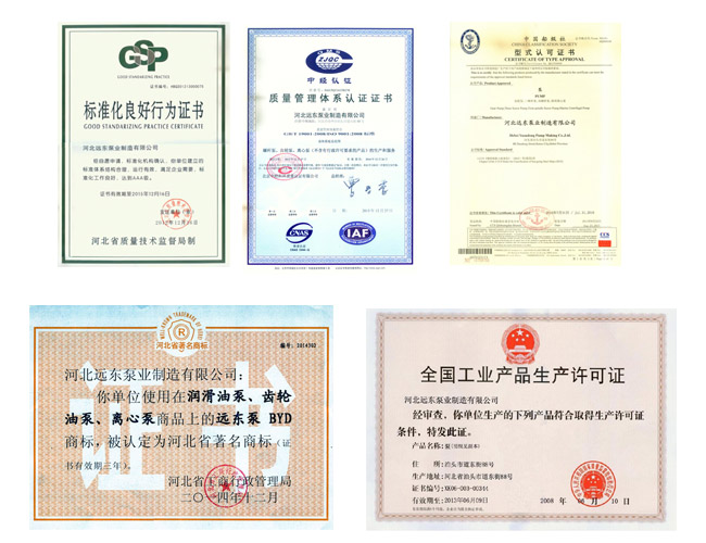 齿轮泵厂家资质 齿轮泵厂家资质