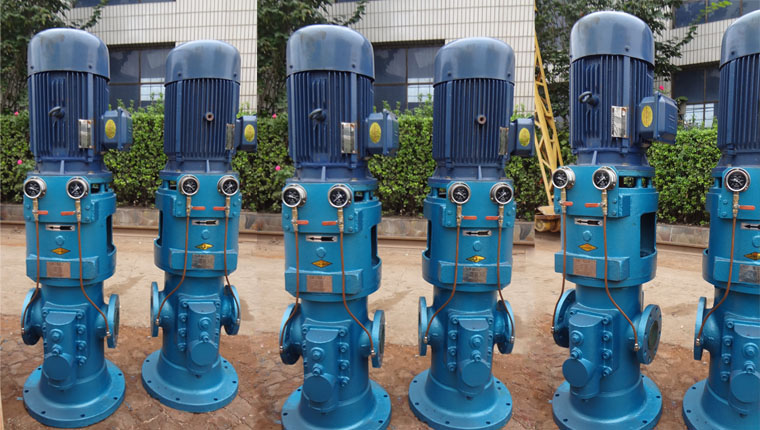 SMS立式螺杆泵实物图