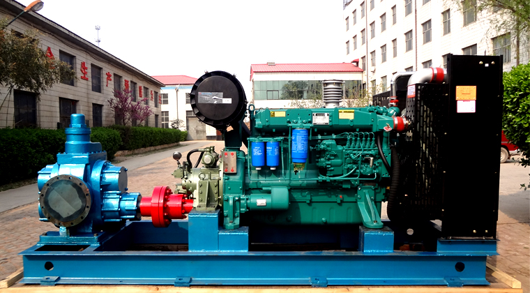 柴油机驱动齿轮油泵