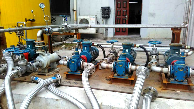 YCB圆弧齿轮泵用户现在案例