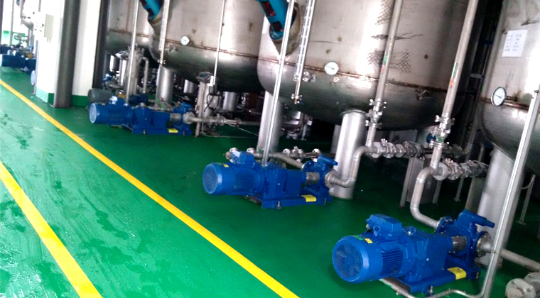 2CY齿轮油泵用户现场