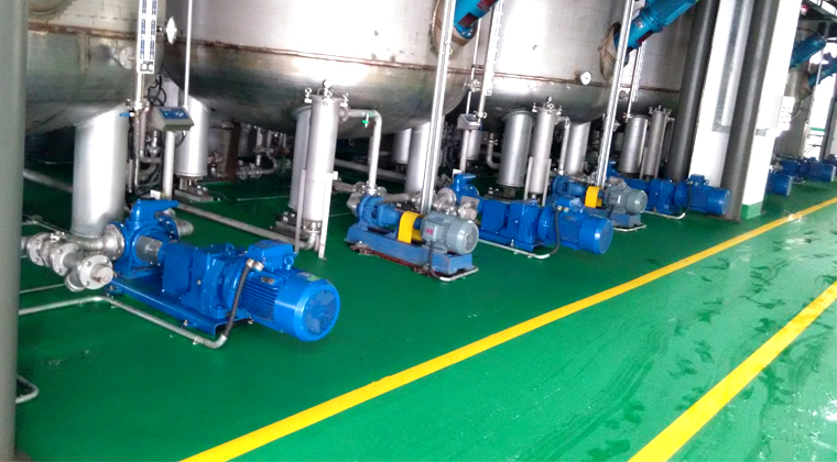 2CY齿轮油泵用户现场