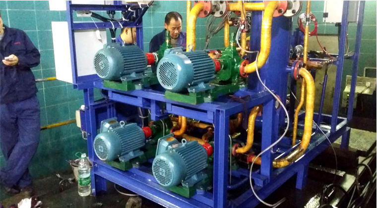 KCG高温齿轮油泵案例