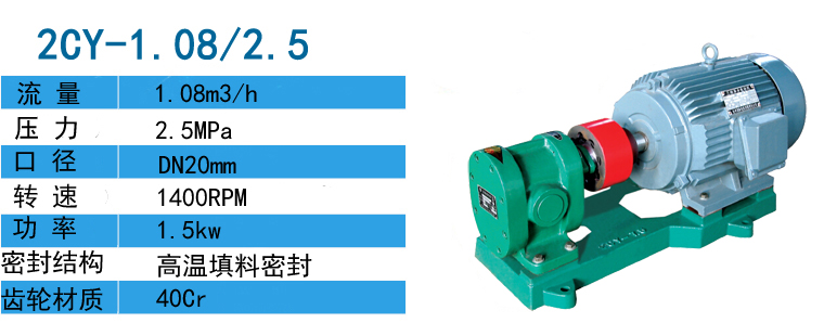 2CY齿轮油泵