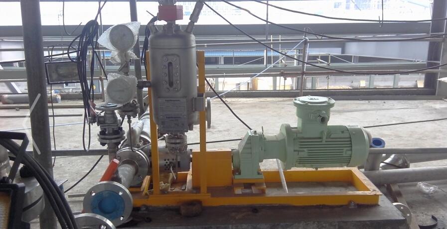 热熔胶保温夹套齿轮泵