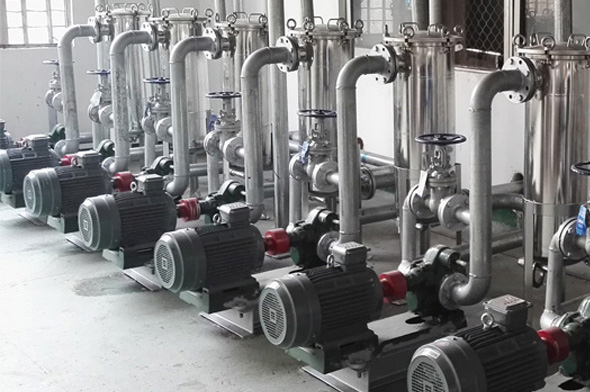 润滑基础油的罐区卸车输送泵过滤器选择