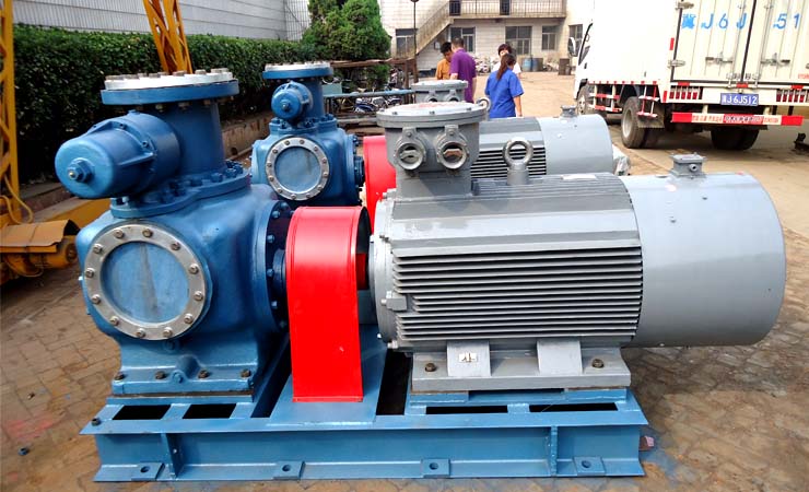 祝贺远东顺利交货用户定制的W8.4ZK-67M1W74双螺杆泵2台