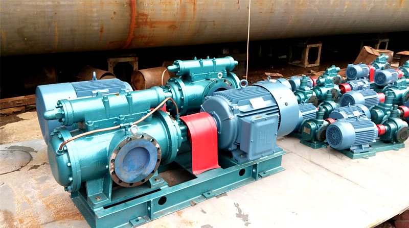 现代船厂订购的一批3GS110*2W2船用螺杆泵和YCB-20/0.6船用齿轮泵顺利交货 现代船厂订购的一批3GS110*2W2船用螺杆泵和YCB-20/0.6船用齿轮泵顺利交货