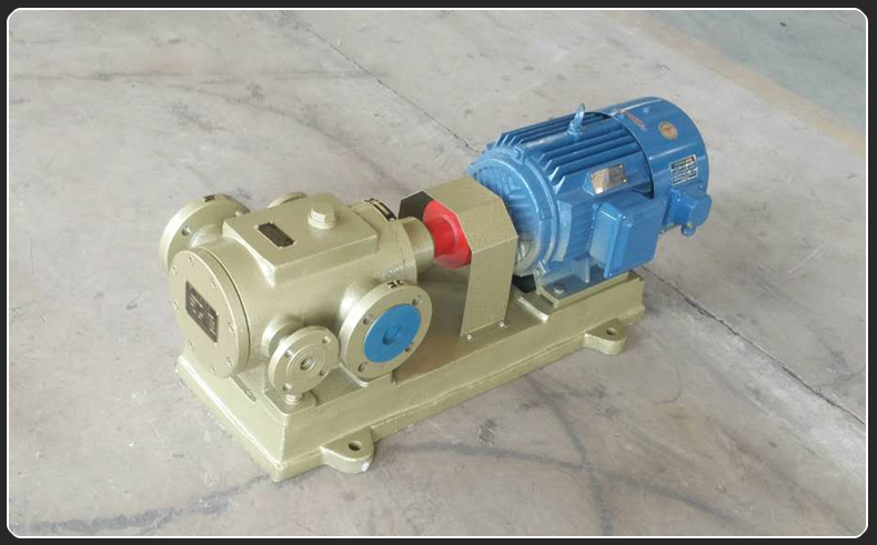 3GBW保温夹套三螺杆泵输送沥青温度达到350度 3GBW保温夹套三螺杆泵输送沥青温度达到350度