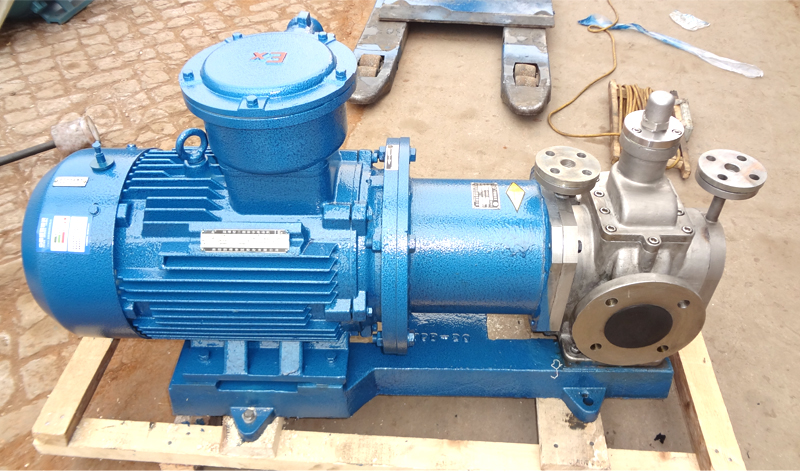 不锈钢磁力驱动齿轮泵YMCB-20输送树脂无泄漏 不锈钢磁力驱动齿轮泵YMCB-20输送树脂无泄漏