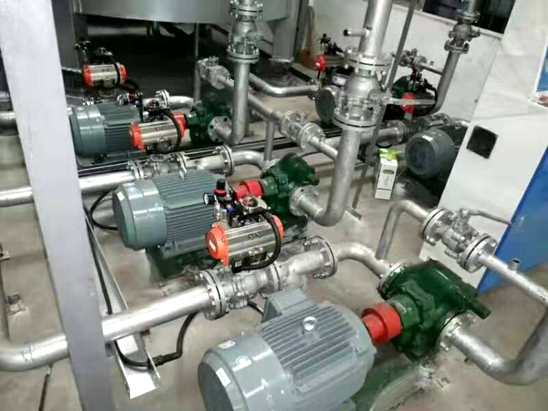 润滑油调和釜循环泵及润滑油成品泵选择哪种齿轮泵好 润滑油调和釜循环泵及润滑油成品泵选择哪种齿轮泵好