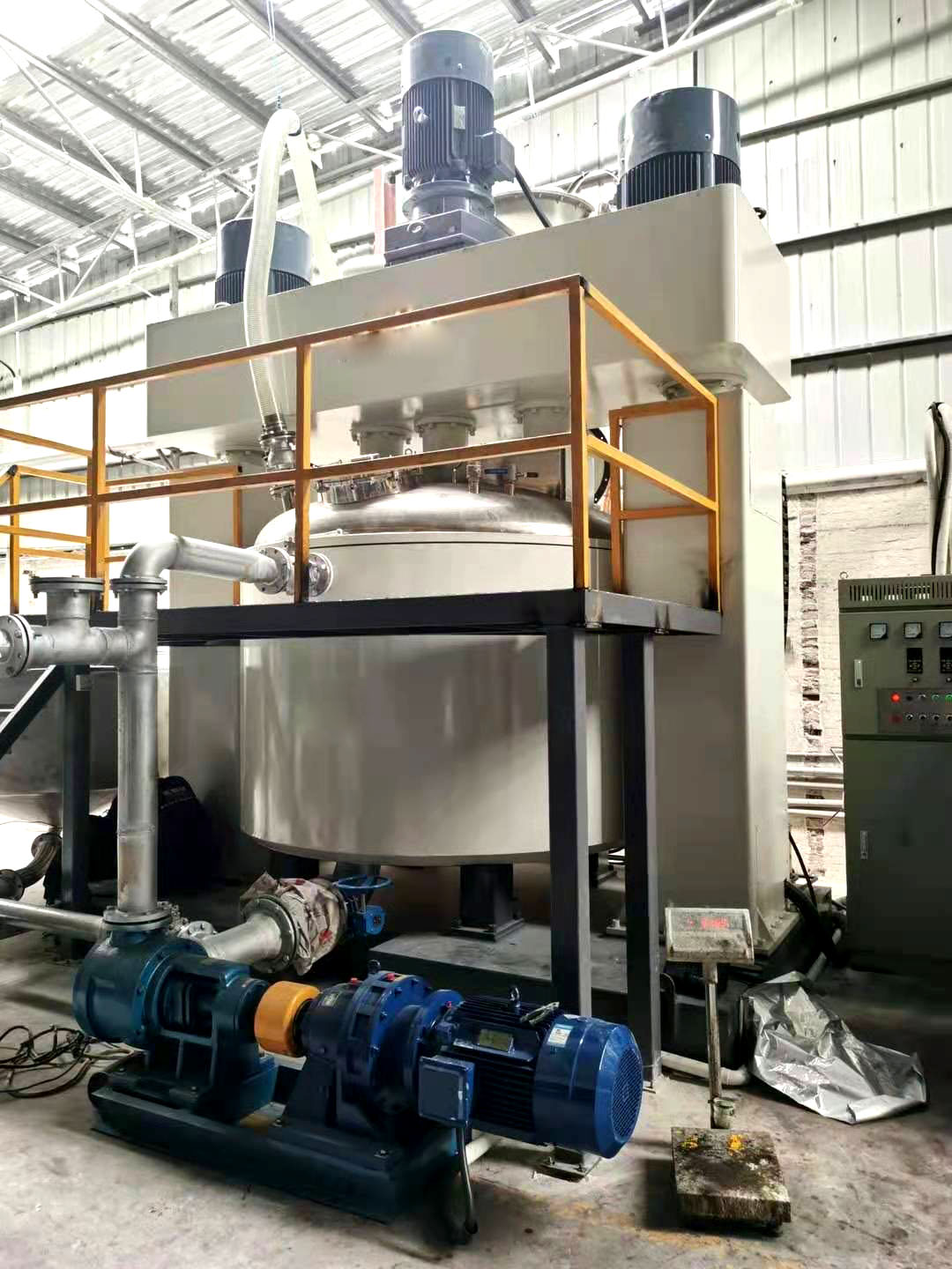 强力分散机油墨出料泵NYP220B-RU-T2-W12G高粘度泵